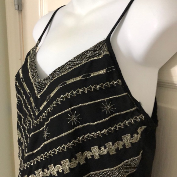 Blank tank with gold thread detail - Picture 3 of 4